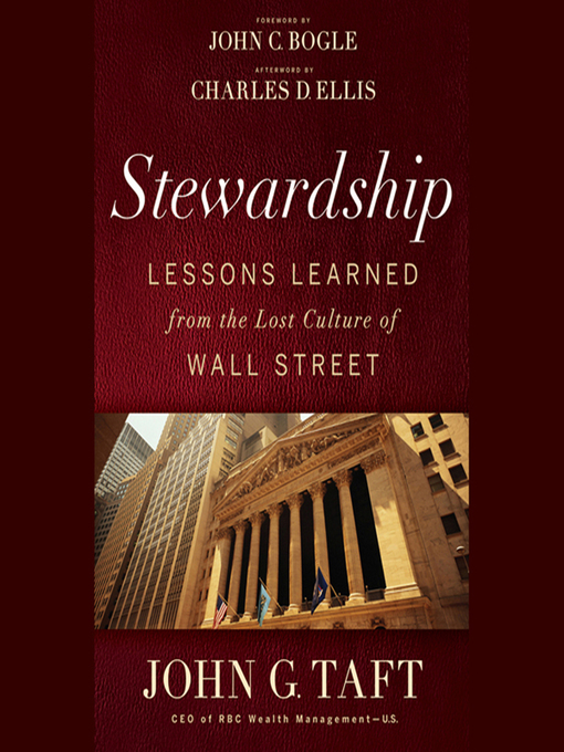 Title details for Stewardship by John C. Bogle - Available